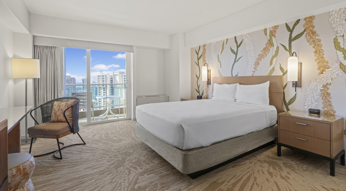 ワイキキタワー・パーシャル・オーシャンビュー